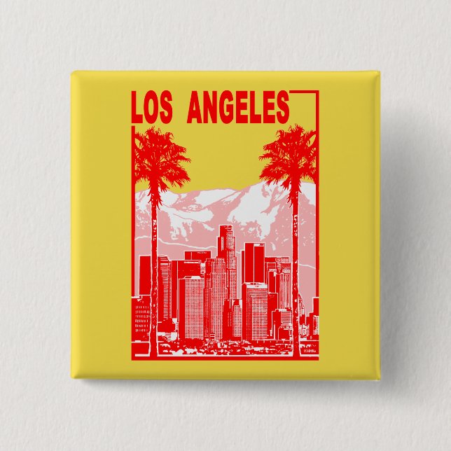 Los Angeles Button (Vorderseite)
