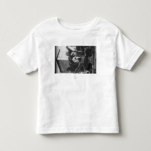 Los Angeles, CA-Ansicht des umkommenden Quadrats Kleinkind T-shirt