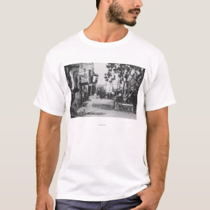 Los Angeles, CA-Ansicht von Olvera-Straße T-Shirt