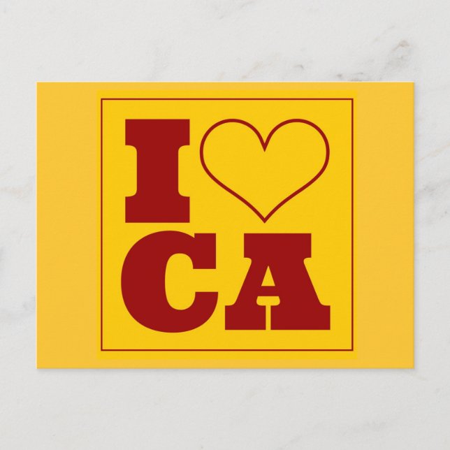 Los Angeles (CA) Einladung Postkarte (Vorderseite)