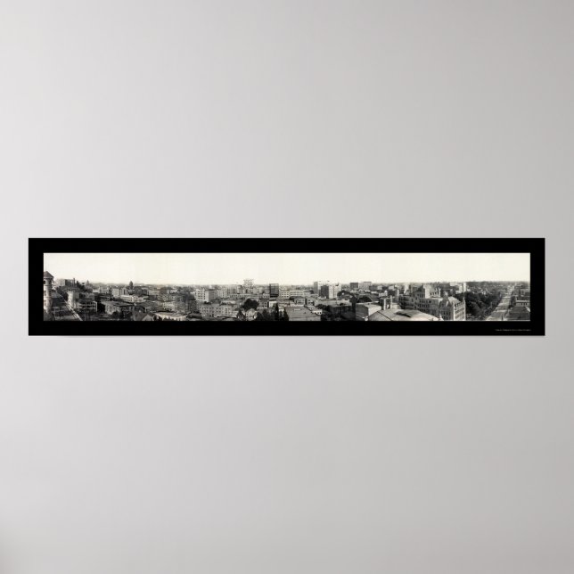 Los Angeles CA Foto 1907 Poster (Vorne)