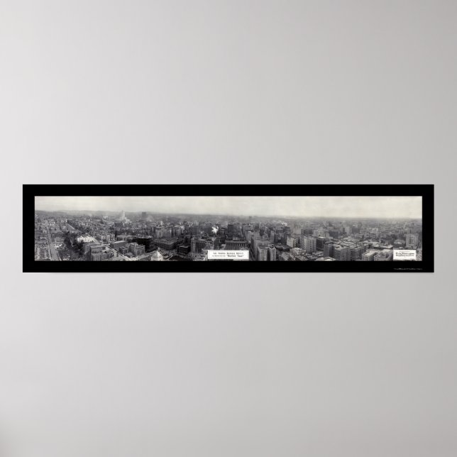 Los Angeles, CA Foto 1930 Poster (Vorne)