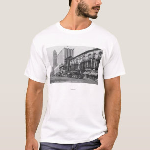 Los Angeles, CA-Post und alte Hauptleitung T-Shirt