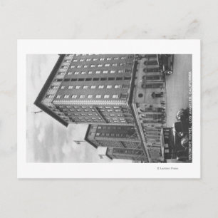 Los Angeles, CA View of Biltmore Hotel Postkarte
