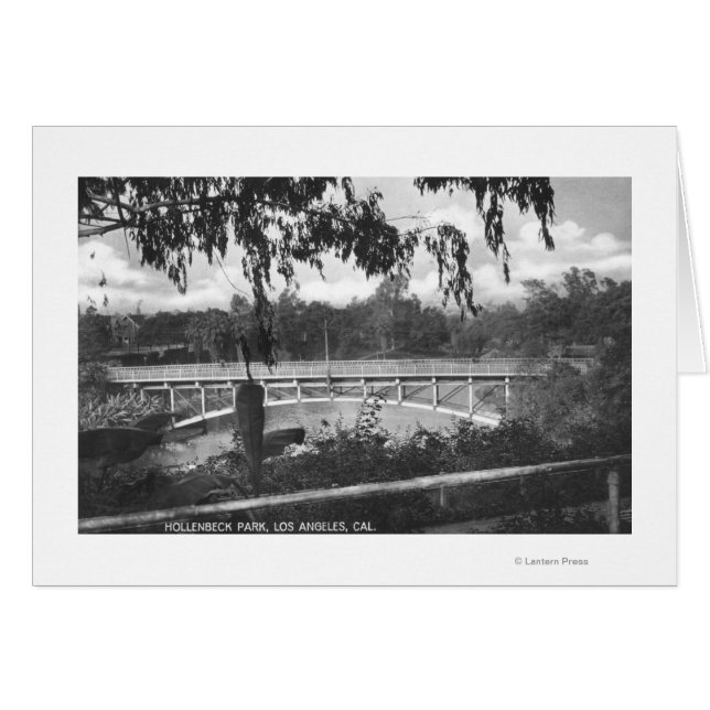 Los Angeles, CA View of Hollenbeck Park (Vorderseite (Horizontal))