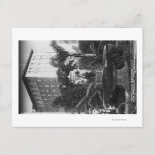 Los Angeles, CA View of Perishing Square Postkarte