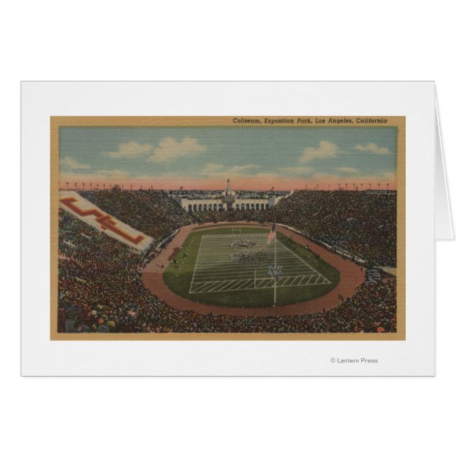 Los Angeles, CAColiseum auf dem Ausstellungspark (Vorderseite (Horizontal))