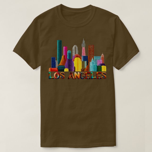 Los Angeles California 7 T-Shirt (Design vorne)