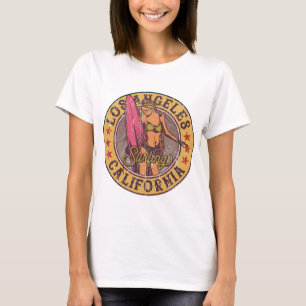 Los Angeles California Abzeichen-Emblem T-Shirt