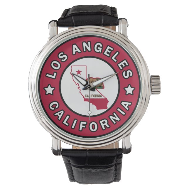 Los Angeles California Armbanduhr (Vorderseite)