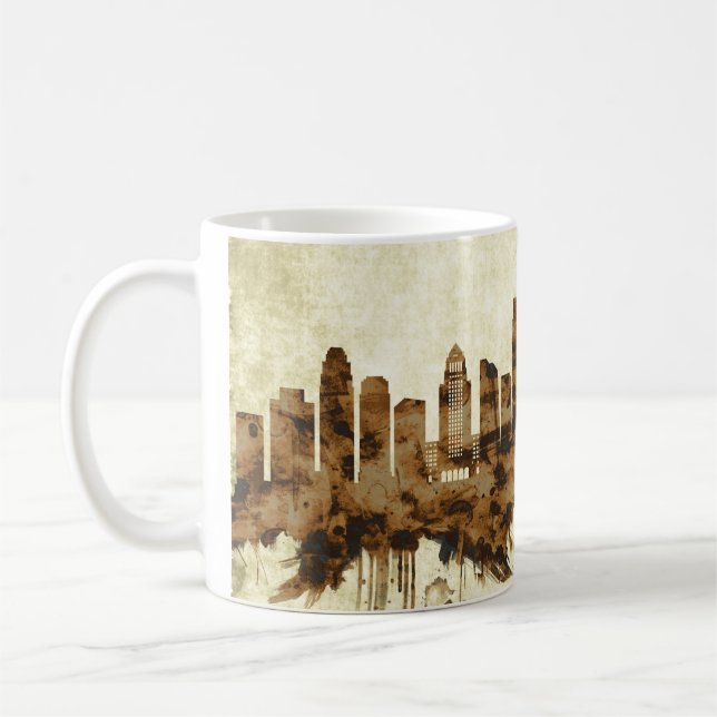 Los Angeles California City Kaffeetasse (Links)