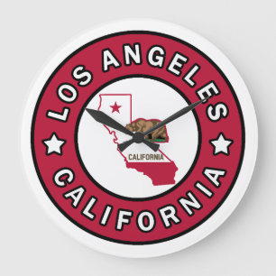 Los Angeles California Große Wanduhr
