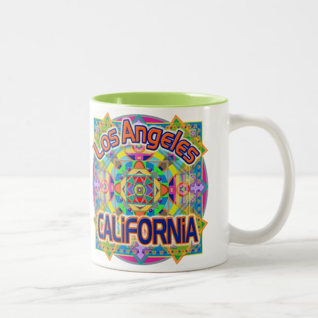Los Angeles CALIFORNIA Happy Tasse (Rechts)