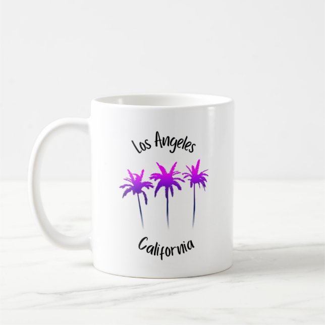 Los Angeles California Kaffeetasse (Links)