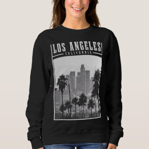 Los Angeles California La Skyline Vintager Preis 1 Sweatshirt