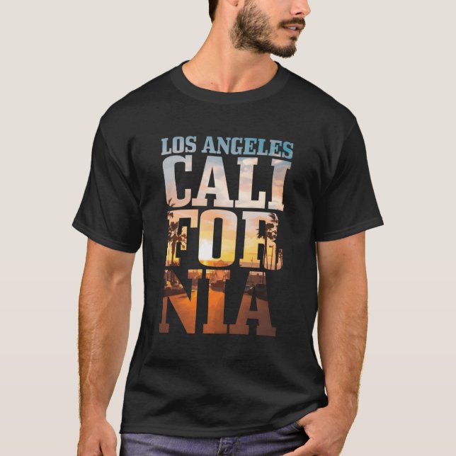 Los Angeles California La T-Shirt (Vorderseite)