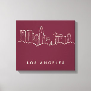 Los Angeles California Leinwanddruck