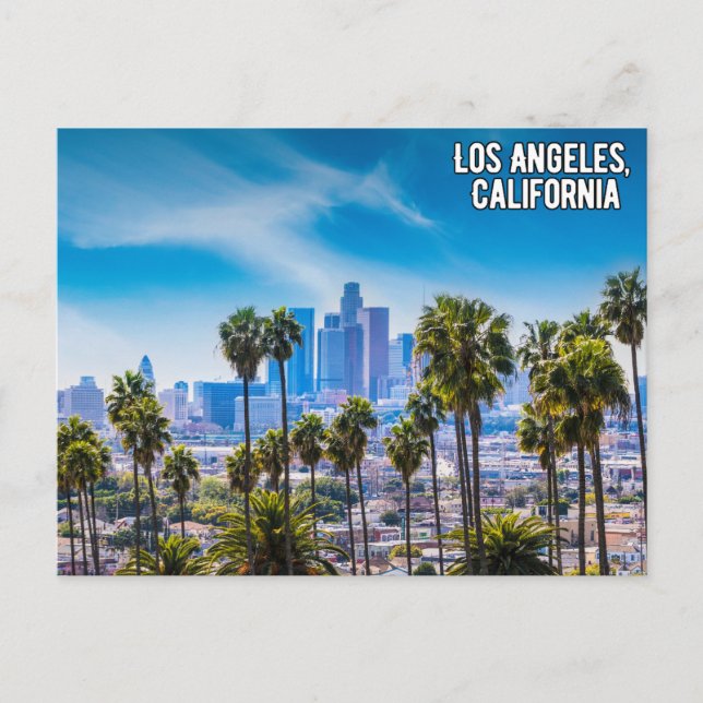 Los Angeles California Postcard Postkarte (Vorderseite)