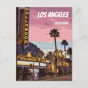 Los Angeles California Postcard Postkarte