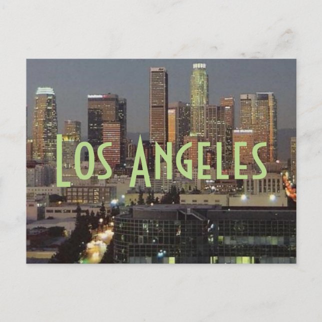 Los Angeles California Postcard Postkarte (Vorderseite)