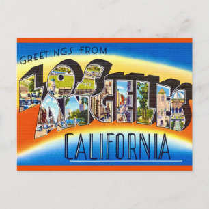 Los Angeles California Postkarte