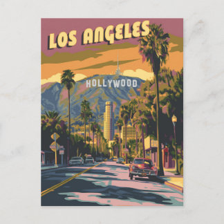 Los Angeles California Postkarte