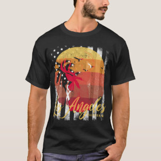 Los Angeles California Retro Vintages Geschenk T-Shirt