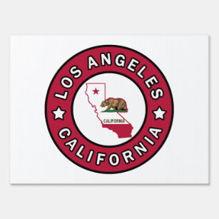 Los Angeles California Schild