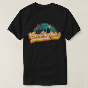 Los Angeles California Stadt Skyline T-Shirt