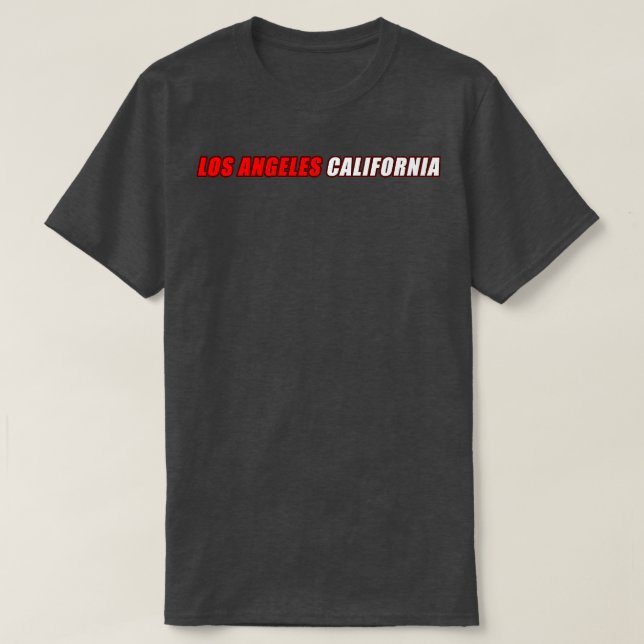 Los Angeles California TShirt (Design vorne)