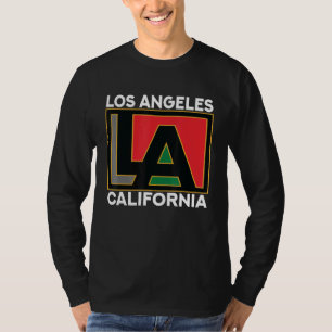 Los Angeles California USA Vintag Retro Typograph T-Shirt