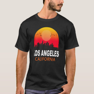 Los Angeles California Vintag Sunset Retro City T-Shirt