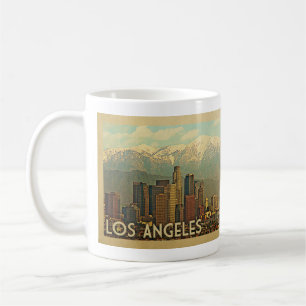 Los Angeles California Vintage Travel Kaffeetasse
