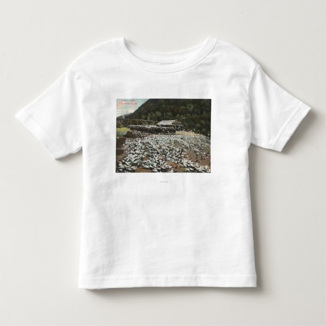 Los Angeles, CaliforniaView eines Kleinkind T-shirt (Vorderseite)