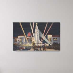 Los Angeles, CAPremier, Carthay Kreis-Theater Leinwanddruck