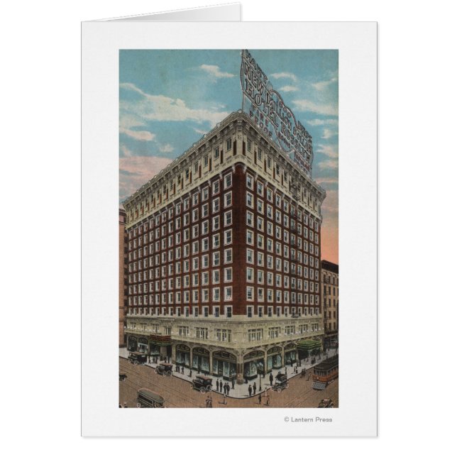 Los Angeles, CAView des Hotels Rosslyn (Vorne)