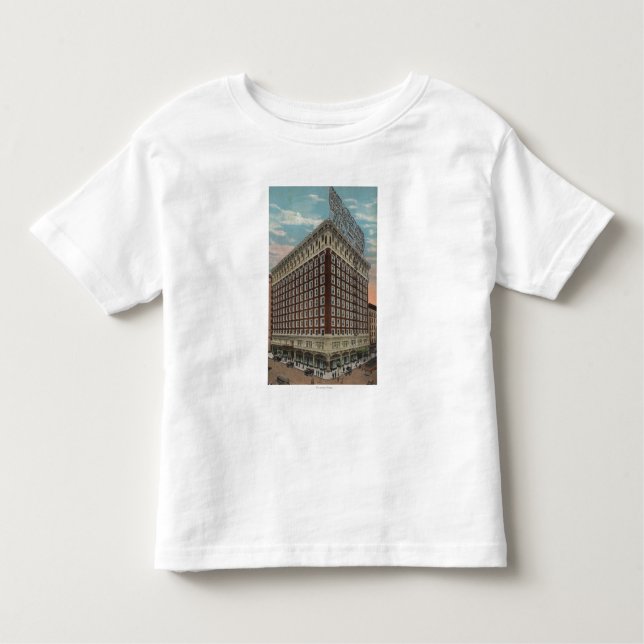 Los Angeles, CAView des Hotels Rosslyn Kleinkind T-shirt (Vorderseite)
