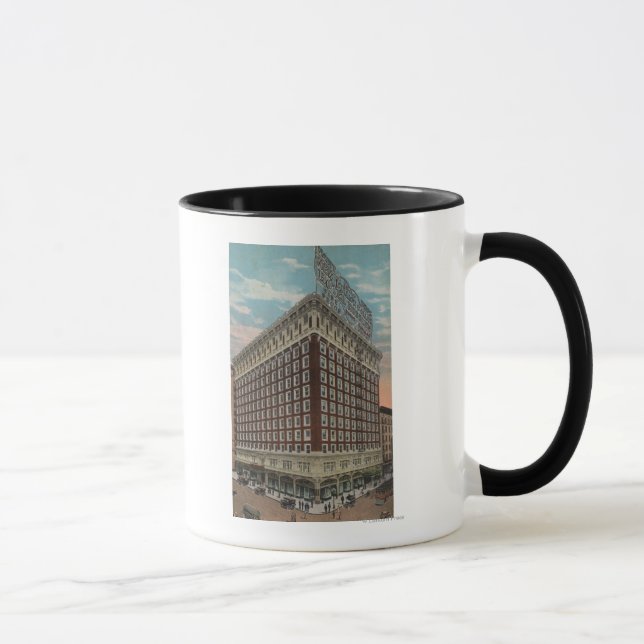 Los Angeles, CAView des Hotels Rosslyn Tasse (Rechts)