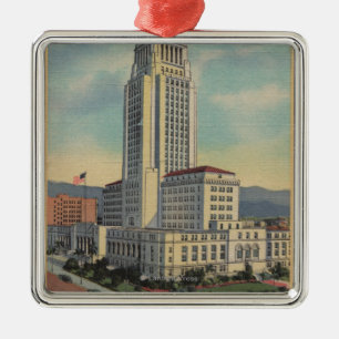 Los Angeles, CAView von Rathaus und von Silbernes Ornament