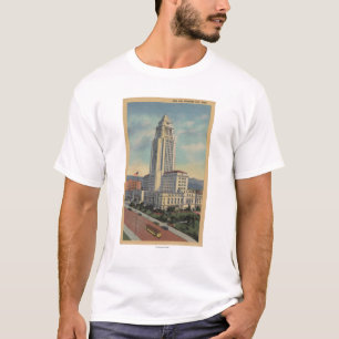 Los Angeles, CAView von Rathaus und von T-Shirt