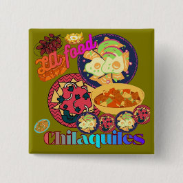 Los Angeles Chilaquiles olive Button