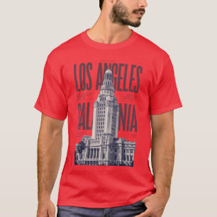 Los Angeles City Hall Kalifornien T-Shirt