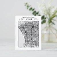 Los Angeles City Map + Location Marker