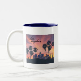 Los Angeles City Zweifarbige Tasse