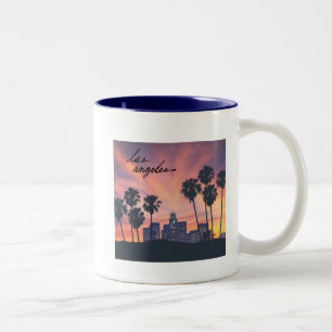 Los Angeles City Zweifarbige Tasse