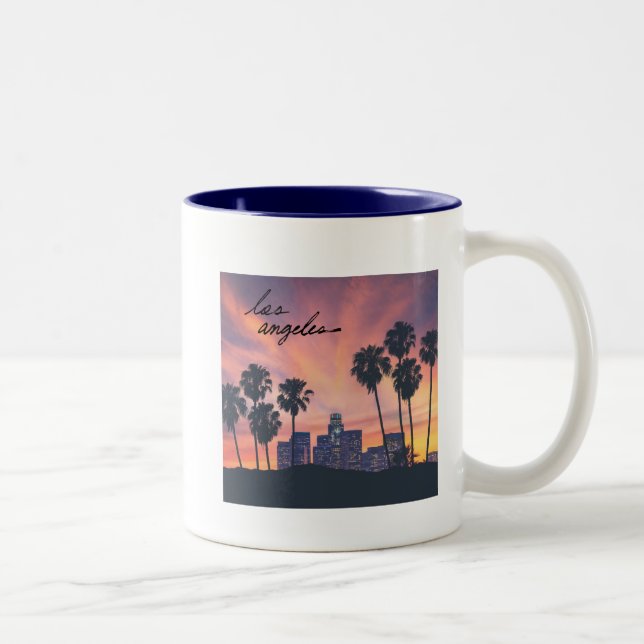 Los Angeles City Zweifarbige Tasse (Rechts)