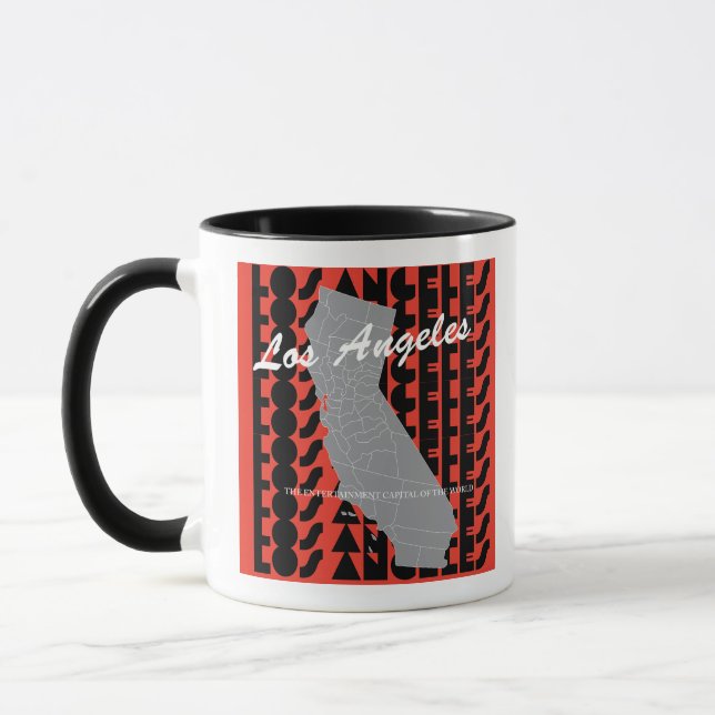 Los Angeles coffee mug  Tasse (Links)