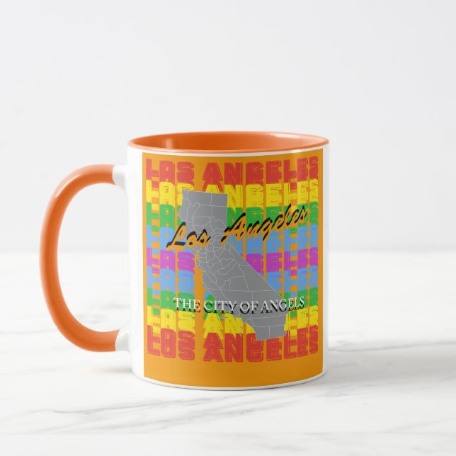 Los Angeles coffee mug  Tasse (Links)