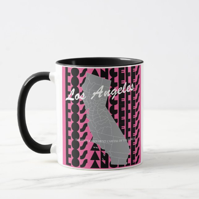 Los Angeles coffee mug  Tasse (Links)