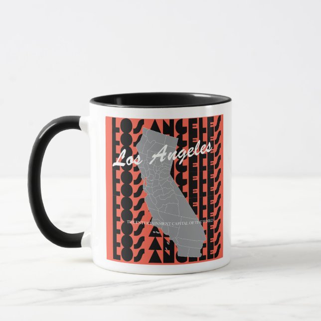 Los Angeles coffee mug  Tasse (Links)